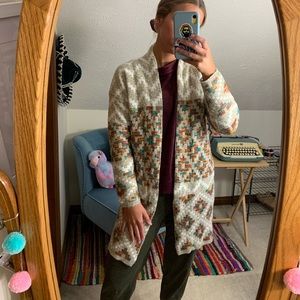 Size small long cardigan